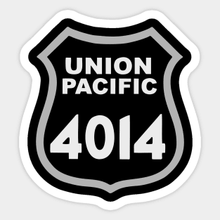 Union Pacific 4014 Railroad Sticker